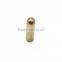 21mm Fashion Gold Aglet Metal Cord End