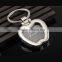 hot sale photo frame key chain,heart frame key roll