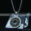 Fashion Design Natural Fine Citrine Siver Pendant For Men and Women
