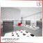 big display stand assembled hexagon acrylic shoe display shoes promotion