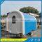 CEO Friendly fast food mobile kitchen trailer bakery food cart with electricity layout/ CE passed concession trailer mobile food