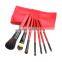 New Arrival 7Pcs Make Up Tools Pincel Maquiagem Superior Soft Cosmetic Makeup Brush Kit with Pouch Bag Case