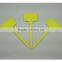 6 Inch Rapitech Plastic Yellow Gardening Plant Bed Labels