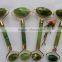 skin care handle massage roller natural jade stone facial roller face beauty massage tool beauty care tools face buaty massager
