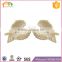 Factory Custom made home decoration canfle holder polyresin resin angel wings
