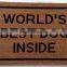 Coconut Fiber Door Mats With Metallic Base