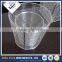 warehouse durable knitted wire mesh baskets