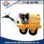 Walk behind double drum hydraulic vibratory mini road roller