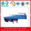 container transporting side wall trailer with 600mm side gate and twist locks