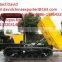 3 tons capacity self dumper full rubber track dumper loading palm