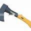 China factory of carbon steel fiberglss handle axe with tpr antislip handle