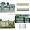 Painted Decorative Cast Vintage Aluminum Garden Fence Panels Prices