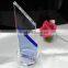 Chanpions league trophy award crystal trophy blue