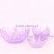 5pcs Colored Glass Salad Bowl