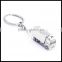 Factory price metal personalized lorry car keyrings supplier
