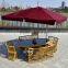 home garden supplies wholesaler 2.5*2.5/3*3/3.5*3.5m patio sun beach umbrella parts marble garden outdoor bistro umbrella