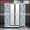 Wholesale price assemble portable wardrobe home almirah designs 3 door corner wardrobe