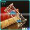 KM-CP06 Elegant Plastic Crystal Heart Shape Sand Timer Hourglass Factory