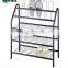 metal adjustable iron cheap shoe rack