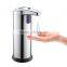 Hospital Hotel Stainless Steel Touchless Sensor Liquid Battery Operated Soap Dispenser