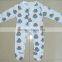 Wholesale 100%cotton Allover Printed Baby Bodysuit , Baby Sleep-suite