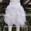 High quality white baby skirts children tulle skirt and romantic tutu