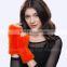 CX-A-08F Hand Knit Fashion Design Hot Womens Mink Fur Glove