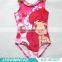 pink cartoon cute girl swimwear