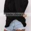 EY0902S Europea classic deep v-neck pure color open breast unlined knitted render sweater