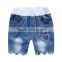 Wholesale summer simple style girls denim shorts