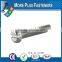Made in Taiwan Slotted Phillips Pozi Pan Cheese Head Machine Screw Brass Material Stainless Steel Carbon Steel