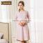 Best Price Qianxiu Lady Home Casual Wear Knitted Cotton Long Sexy Nighty Design