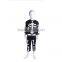 New design halloween costume cheap cosplay costume skeleton costume for kids