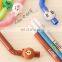 Korean students stationery supplies Cute cartoon sucker gel pen writing pen black ink creative