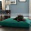 Polyester fiber Luxury Pet Dog Beds Washed Duck Feather Filled Dog Beds