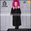 Army style thick removeable fur collar fox fur coats for womens