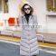 S1002 New Long Section of the Knee Slim Was Thin Hooded Large Fashion Warm Down Jacket Cotton Jacket S1002