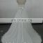 EBX-33 Backless lace and beading belt wedding dress