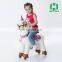 HI small size ride on furry animal outdoor mechanical horse for children