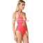 Latest Best Selling Sexy Solid Beach One Piece Swimwear/Bikini