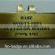 3d Nameplate for office man, metal name tag with magnet on back