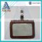 custom design china wholesale badge holder leather