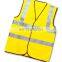 High visibility wholesale traffic high visiblity reflective vest with EN20471