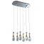 Fashion Gold Color Crystal Perfume Hanging Lights with Handmade Acaleph