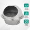 Stainless Steel Ventilation Wall Air Vent Exhaust Extractor Ducting 180mm Bull Nose Bathroom Extractor Outlet Grille Louvres