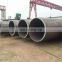 large diameter 2 inch erw black iron welded steel pipe for high frequency welding machine