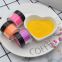 Sweet candy colors dipping systems nail glitter acrylic powder gel dip powder