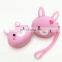 Women Girls Bunny Coin Purse Cartoon Silicone Rabbit Change Purse Change Coin Wallet Bag