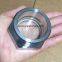 high pressure sanitary BHO closed loop oil extracto kits stainless steel 316 peep sight glass male M27 M36x1.5