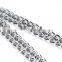 Double row chain collar chrome pet supplies dog collar